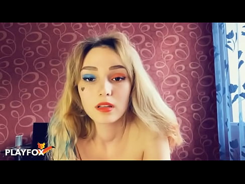 ❤️ Magic foju otito gilaasi fun mi ibalopo pẹlu Harley Quinn ❤️❌ Fidio furo ﹏